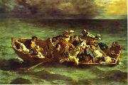 Eugene Delacroix The Shipwreck of Don Juan France oil painting artist